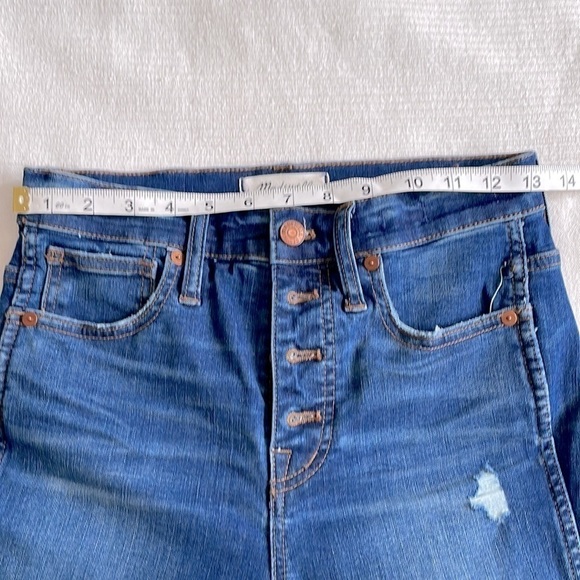 Madewell 10” High-Rise Skinny Jeans Size 25 - Picture 9 of 11